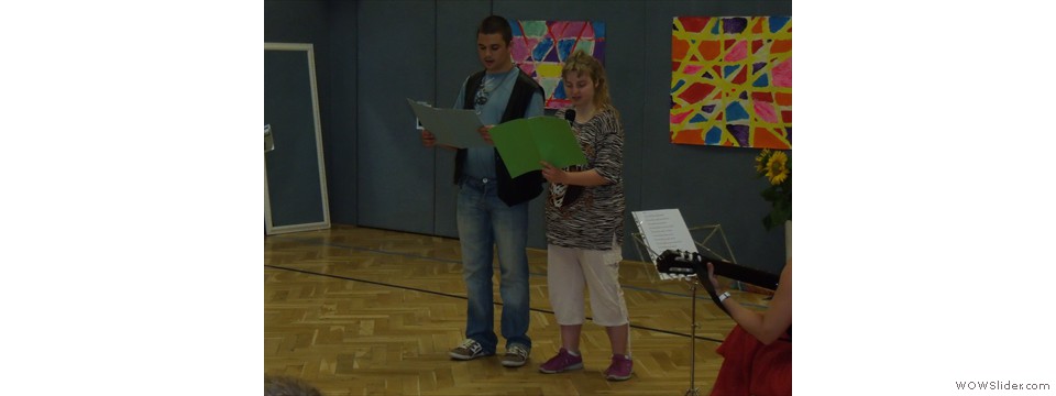 Franzi und Maik singen von den kleinen Händen