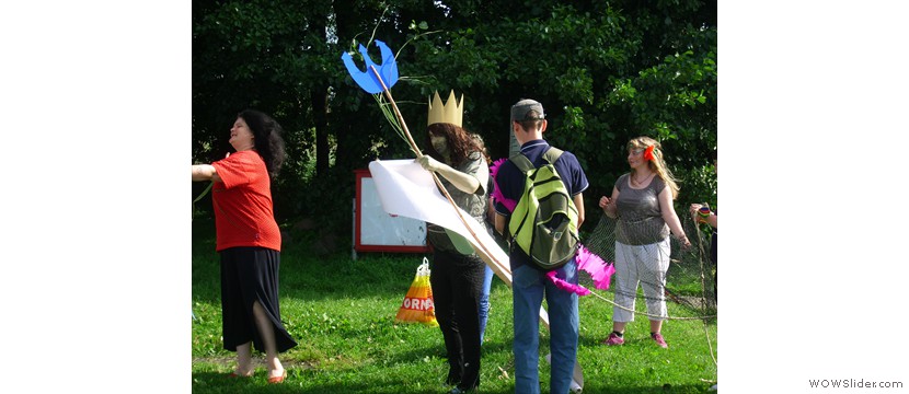 Neptun bei der Vorbereitung auf seine Rede Neptun bei der Vorbereitung auf seine Rede
