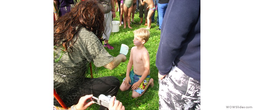 Ian wird getauft Ian wird getauft