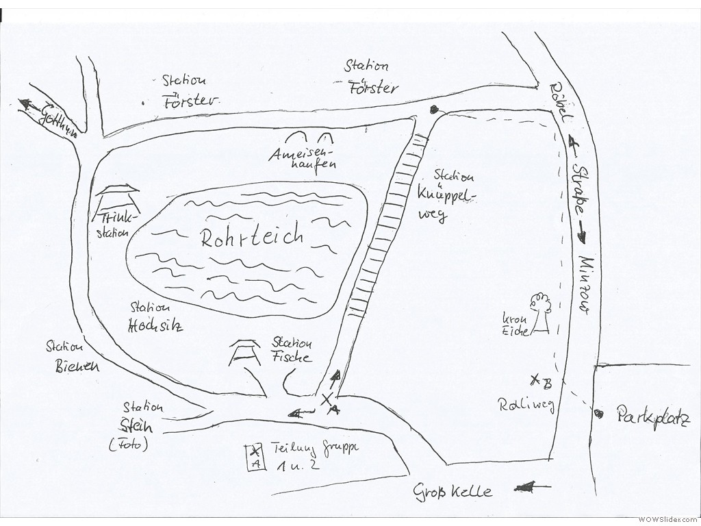 Unsere Wanderroute